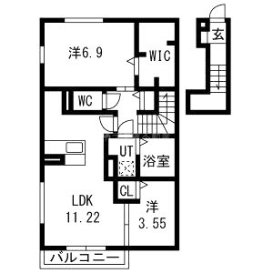 Livra紫竹の間取り図