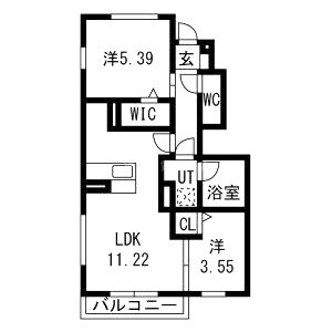 Livra紫竹の間取り図
