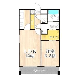 CITY SPIRE幸町の間取り図
