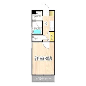 CITY SPIRE幸町の間取り図