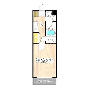 CITY SPIRE幸町の間取り図