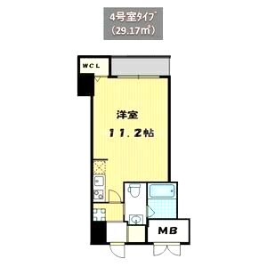 セレニテ梅田北の間取り図