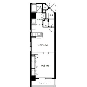 アルシェ垂水の間取り図
