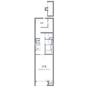 クレイノエスポワールの間取り図