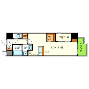 ONLYONE池田新町の間取り図