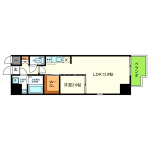 ONLYONE池田新町の間取り図