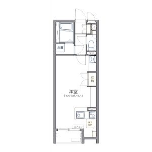 レオネクストニューキッショーの間取り図
