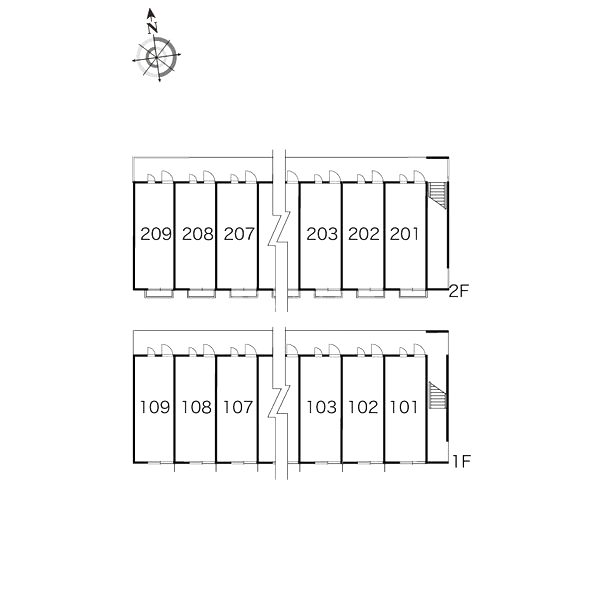 レオパレスおおやぶ2の室内写真2枚目