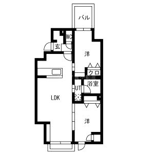 大徳寺サウスゲートヒルズの間取り図