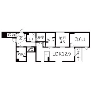 Foresta御所東の間取り図