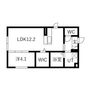 Foresta御所東の間取り図