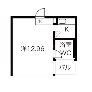 アクアプレイス大阪レジェンドIIの間取り図