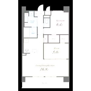 フェンテ・イーストIIの間取り図
