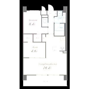フェンテ・イーストIIの間取り図