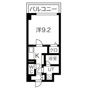 クレア・ド・ルーン伊丹の間取り図