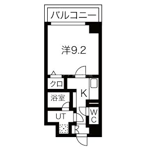 クレア・ド・ルーン伊丹の間取り図