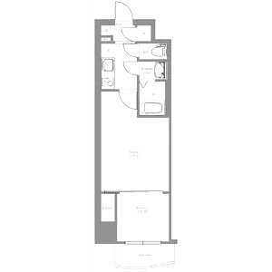 エグゼ難波東の間取り図