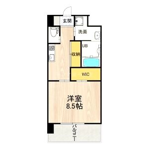 PHOENIX Clove Tomoi(フェニックスクローブトモイ)の間取り図