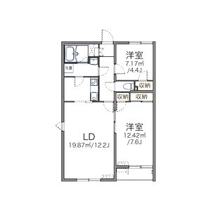 レオネクストソシア野遠の間取り図