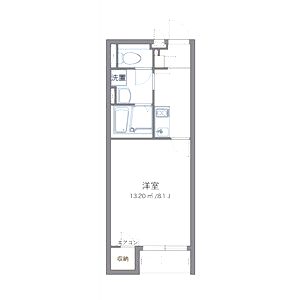 レオネクストクレシェンド藤の間取り図