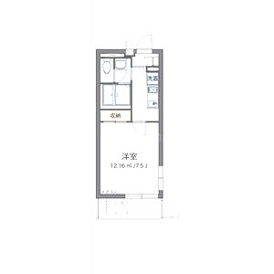 クレイノ清都IIIの間取り図