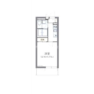クレイノ清都IIIの間取り図