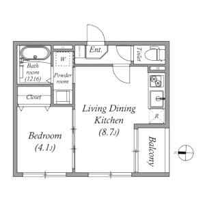 ハーモニーテラス小路東VIIの間取り図