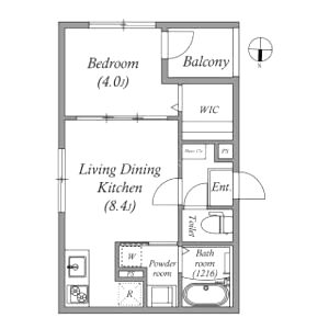 ハーモニーテラス小路東VIIの間取り図