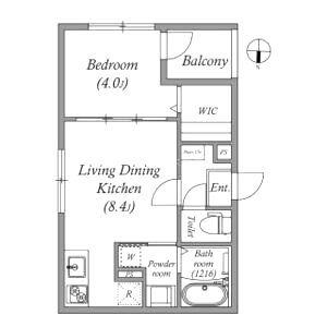 ハーモニーテラス小路東VIIの間取り図