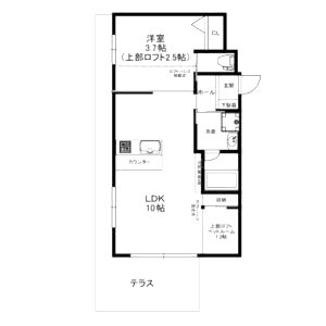GRAN KOBELIA津門大箇町の間取り図