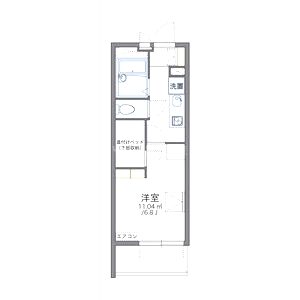 レオパレスプレミエ エトワールの間取り図