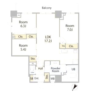 ツナマヨレジデンスの間取り図