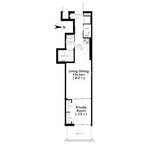 SK TRUST BLDの間取り図