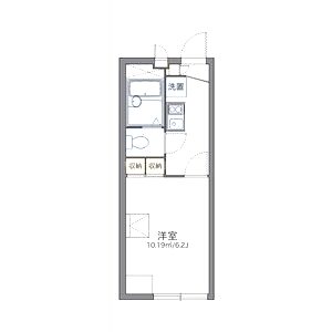 レオパレスつばさの間取り図