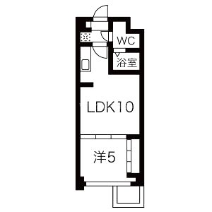 プラネシア烏丸御池の間取り図