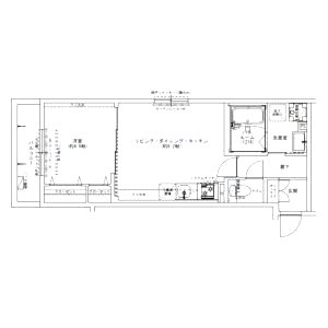 Louis Apartment 長瀬ノールの間取り図