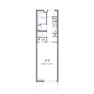 クレイノコンフォーティア SRの間取り図