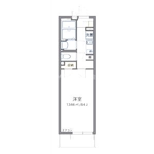 クレイノコンフォーティア SRの間取り図