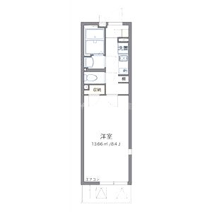 クレイノコンフォーティア SRの間取り図