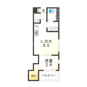バルダ花園の間取り図