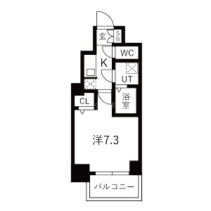 サムティ本町橋IIMEDIUSの間取り図