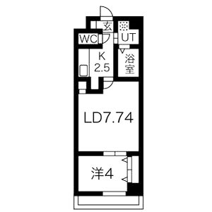パーラム豊津の間取り図
