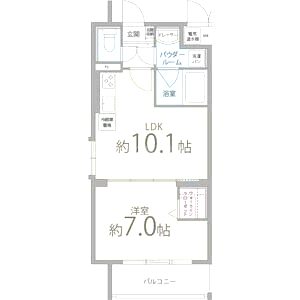 ラ フィーヌ フジの間取り図