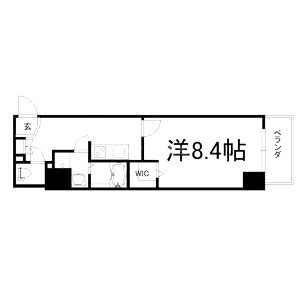 レジデンス神戸ヴェルノの間取り図