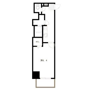 レジデンス神戸ヴェルノの間取り図