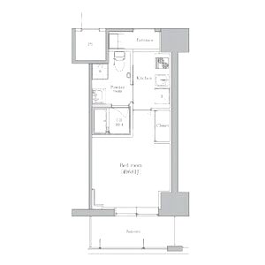 エルプレイス本町の間取り図