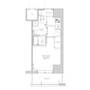 エルプレイス本町の間取り図