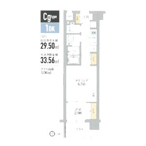 ソルテラス京都洛南の間取り図