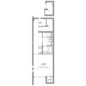 クレイノWINDS VIの間取り図