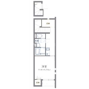クレイノWINDS VIの間取り図